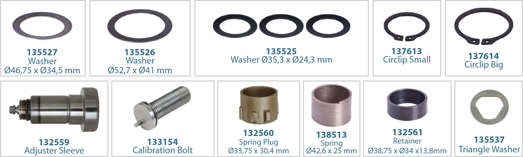 Caliper Adjusting Mechanism Kit 