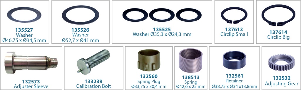 Caliper Adjusting Mechanism Repair Kit