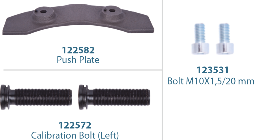 Caliper Push Plate Kit (Left)