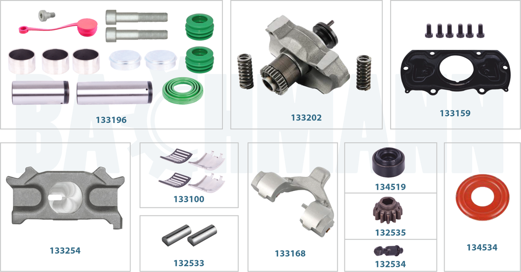 Caliper Complete Repair Kit (Right)