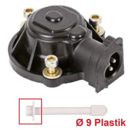 [111348] Caliper Plastic Cover (3 Wires) Ø 9 Plastic