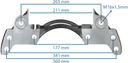 Caliper Carrier 19.5" Left