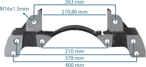 [133179] Caliper Carrier PAN22 Right